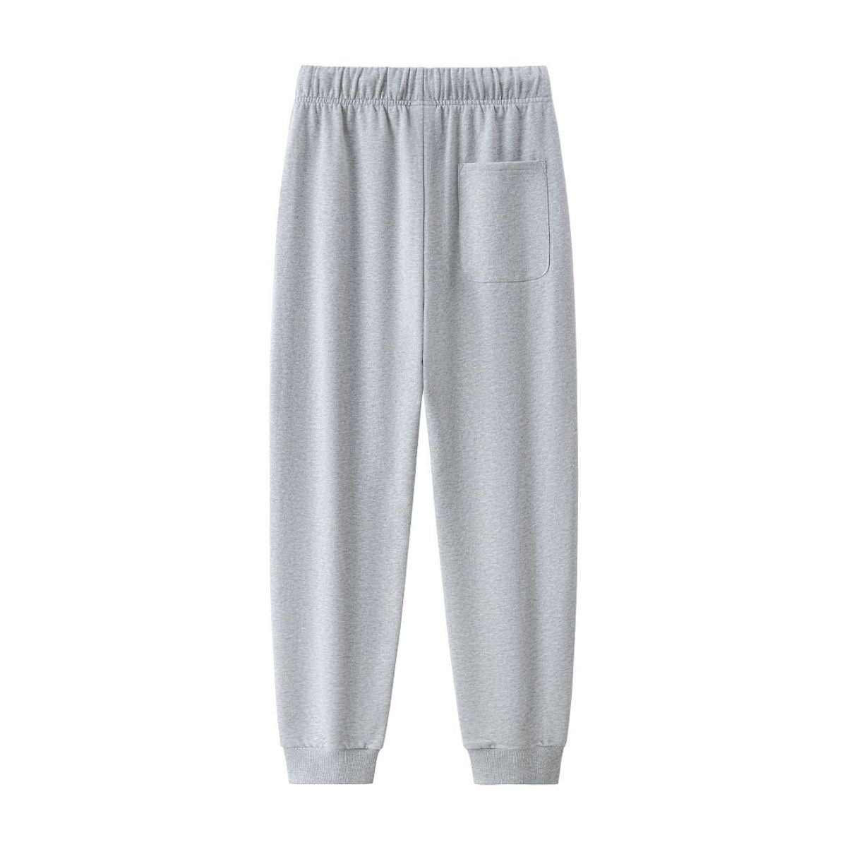 French Terry Drawstring Street Jogger Ribbed Cuff Pants