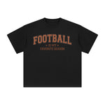 Football Is My Favorite Season Graphic Tee-INNBLAC Fashion Apparel