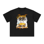 Sunset Long Beach Graphic Tee-INNBLAC Fashion Apparel