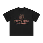 Pretty Girls Read Books Graphic Tee-INNBLAC Fashion Apparel