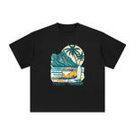 Tropical Paradise Graphic Tee-INNBLAC Fashion Apparel