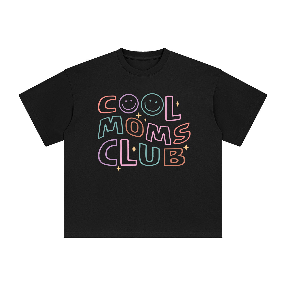 Cool Moms Club Graphic Tee-INNBLAC Fashion Apparel