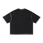 Retro Wasteland Paint-Splatter Distressed T-Shirt