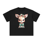 Reindeer Graphic Tee-INNBLAC Fashion Apparel