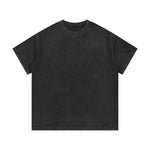 340G Vintage Wash Waffle Knit Relaxed Fit T-Shirt