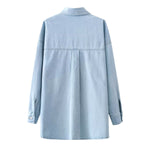 Vestido midi vaquero sin mangas con botones y aberturas en la parte delantera