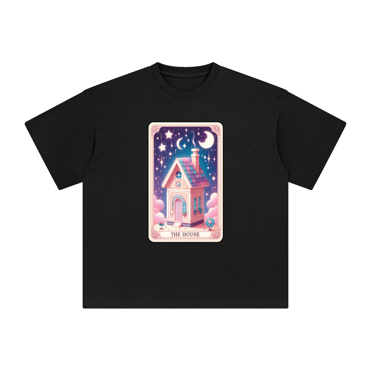 The House Card Graphic Tee-INNBLAC Fashion Apparel