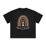 Boho Christmas Graphic Tee-INNBLAC Fashion Apparel