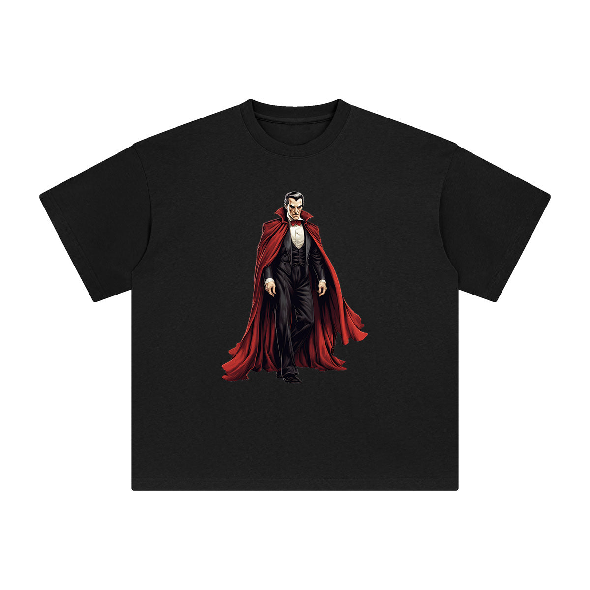 Halloween Dracula Graphic Tee-INNBLAC Fashion Apparel