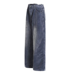 Men's Vintage Corduroy Washed Loose Wide-Leg Pants
