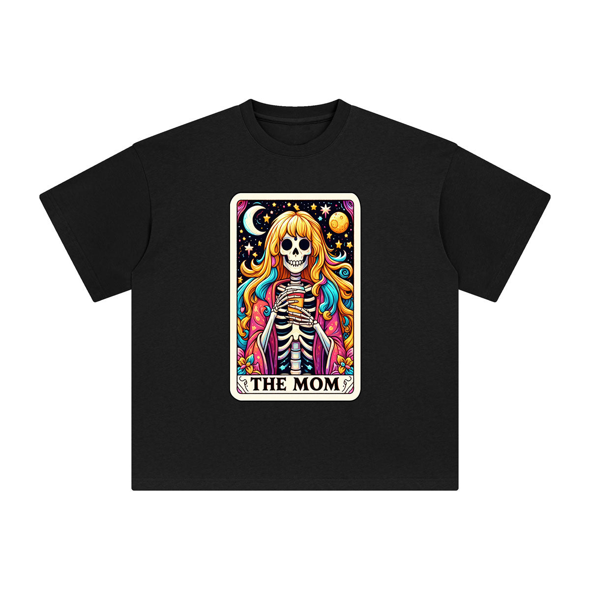 The Mom Comic Graphic Tee-INNBLAC Fashion Apparel