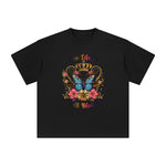 Live Life In Full Bloom Graphic Tee-INNBLAC Fashion Apparel