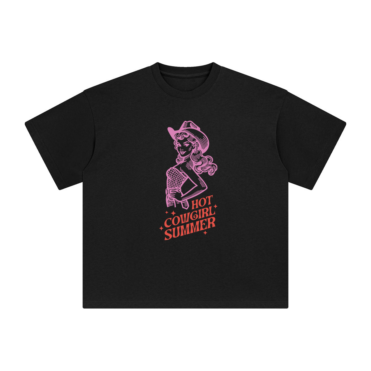 Hot Cowgirl Summer Graphic Tee-INNBLAC Fashion Apparel