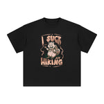 I Suck Hiking Graphic Tee-INNBLAC Fashion Apparel