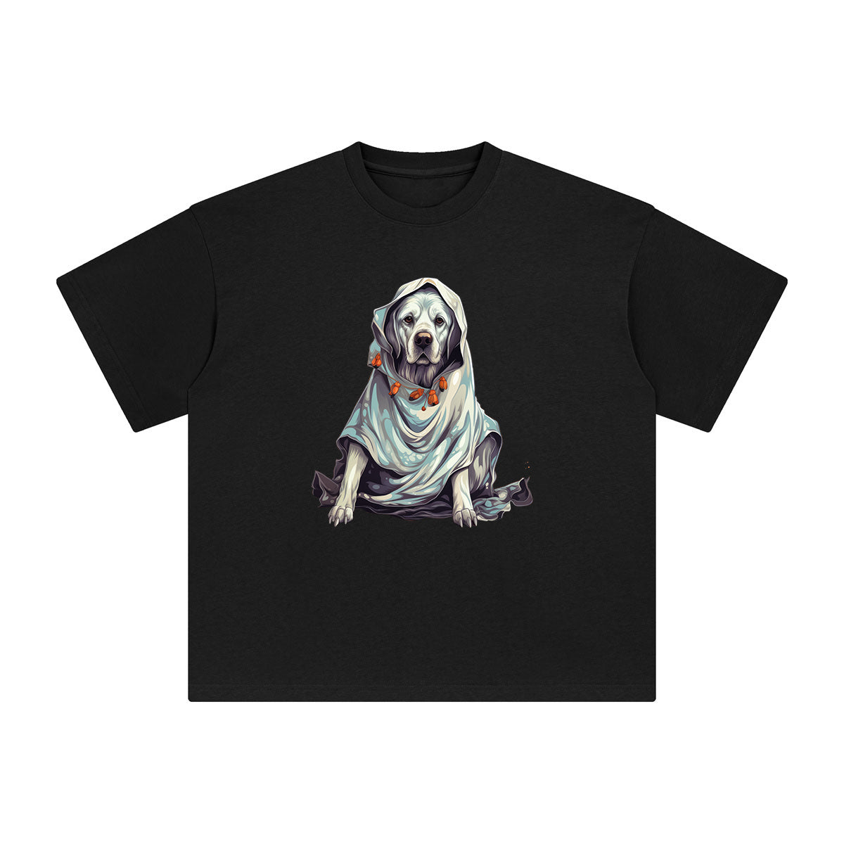Ghost Dog Graphic Tee-INNBLAC Fashion Apparel