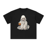 Halloween Baby & Pumpkin Graphic Tee-INNBLAC Fashion Apparel