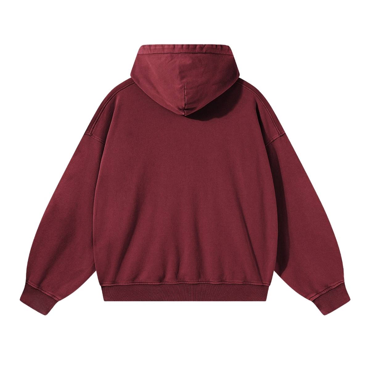 Sudadera con capucha de felpa de novio de gran tamaño