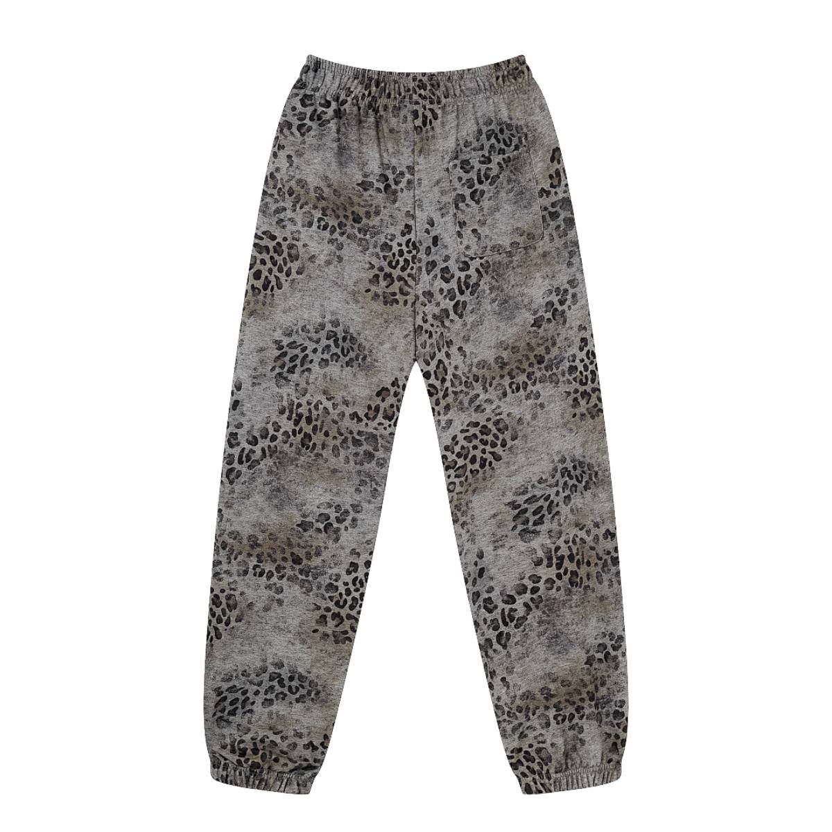 Jogger holgado descolorido y lavado