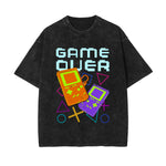 Game Over Gaming Graphic Tee-INNBLAC Fashion Apparel
