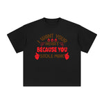l Want Your Heart Because You Stole Mine Graphic Tee-INNBLAC Fashion Apparel