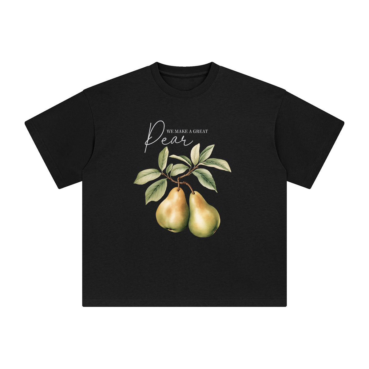 We Make A Great Pear Graphic Tee-INNBLAC Fashion Apparel