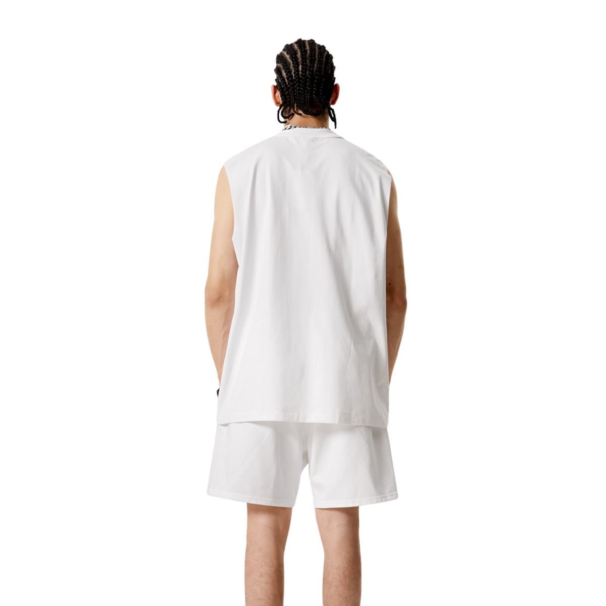 Quick Dry Raw Edge Muscle Tank 6.3oz