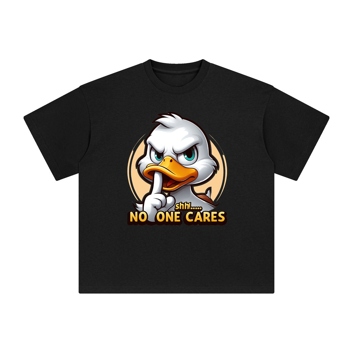 No One Cares Graphic Tee-INNBLAC Fashion Apparel