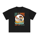 Life Is Simple Just Add Water Graphic Tee-INNBLAC Fashion Apparel