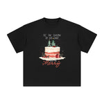 Christmas Cake Graphic Tee-INNBLAC Fashion Apparel