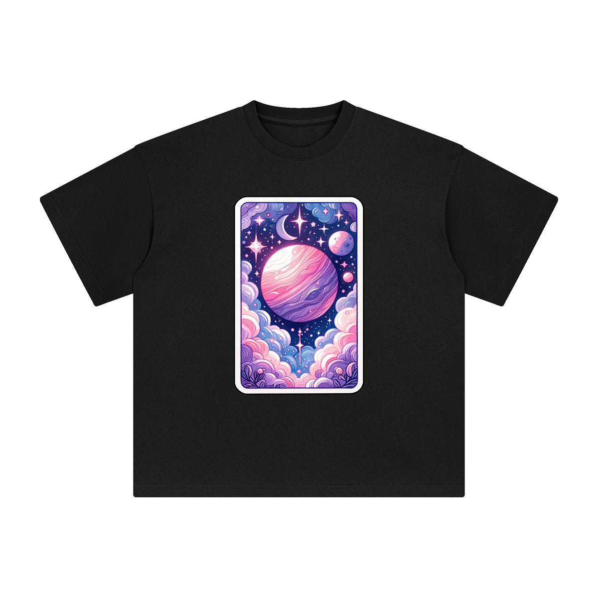 Planet Graphic Tee-INNBLAC Fashion Apparel