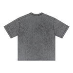Washed Faded Reverse T Shirt 8.5oz