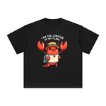 Lobster Student Graphic Tee-INNBLAC Fashion Apparel