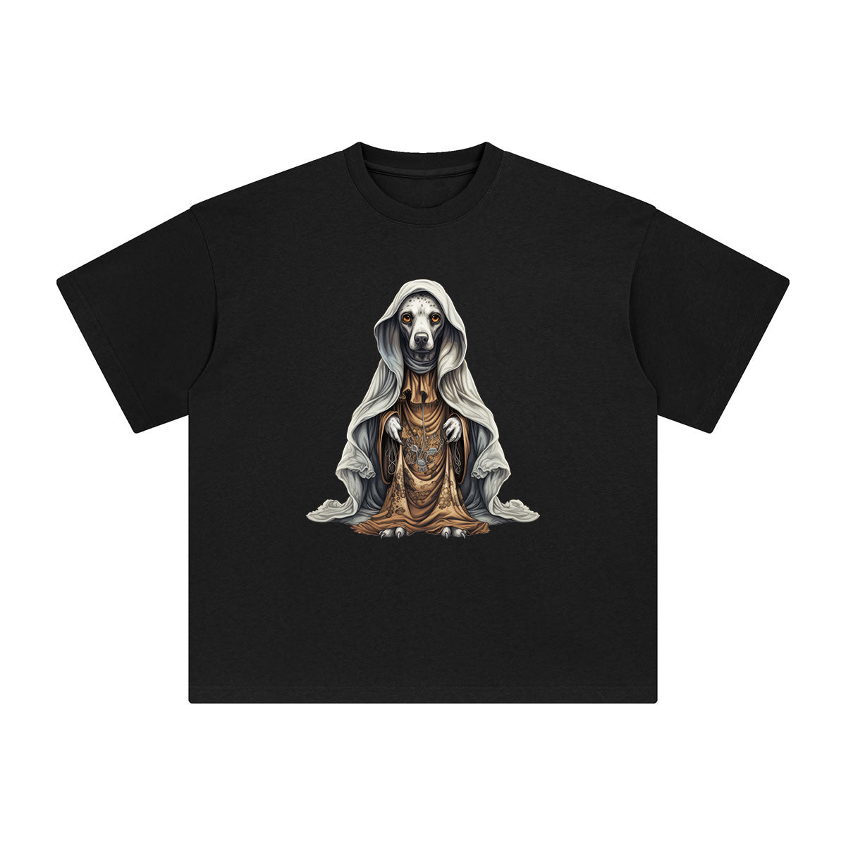 Ghost Dog Graphic Tee-INNBLAC Fashion Apparel
