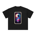 Mystical Moon Tarot Card Graphic Tee-INNBLAC Fashion Apparel