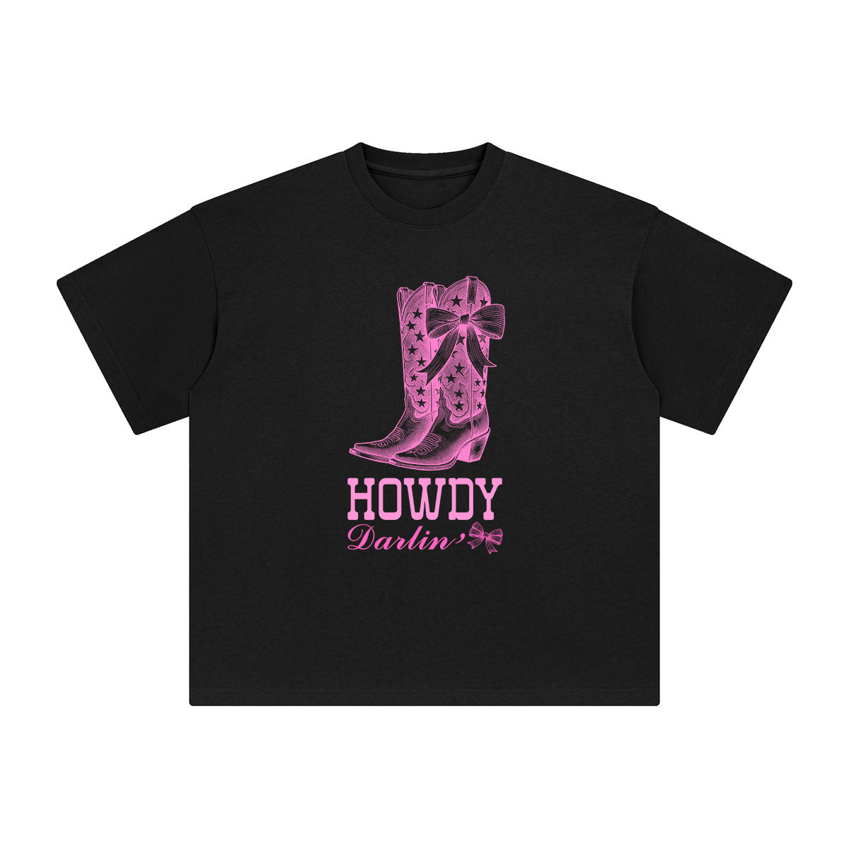Howdy Darlin' Graphic Tee-INNBLAC Fashion Apparel