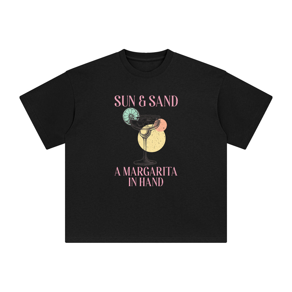 Summer Margarita Graphic Tee-INNBLAC Fashion Apparel