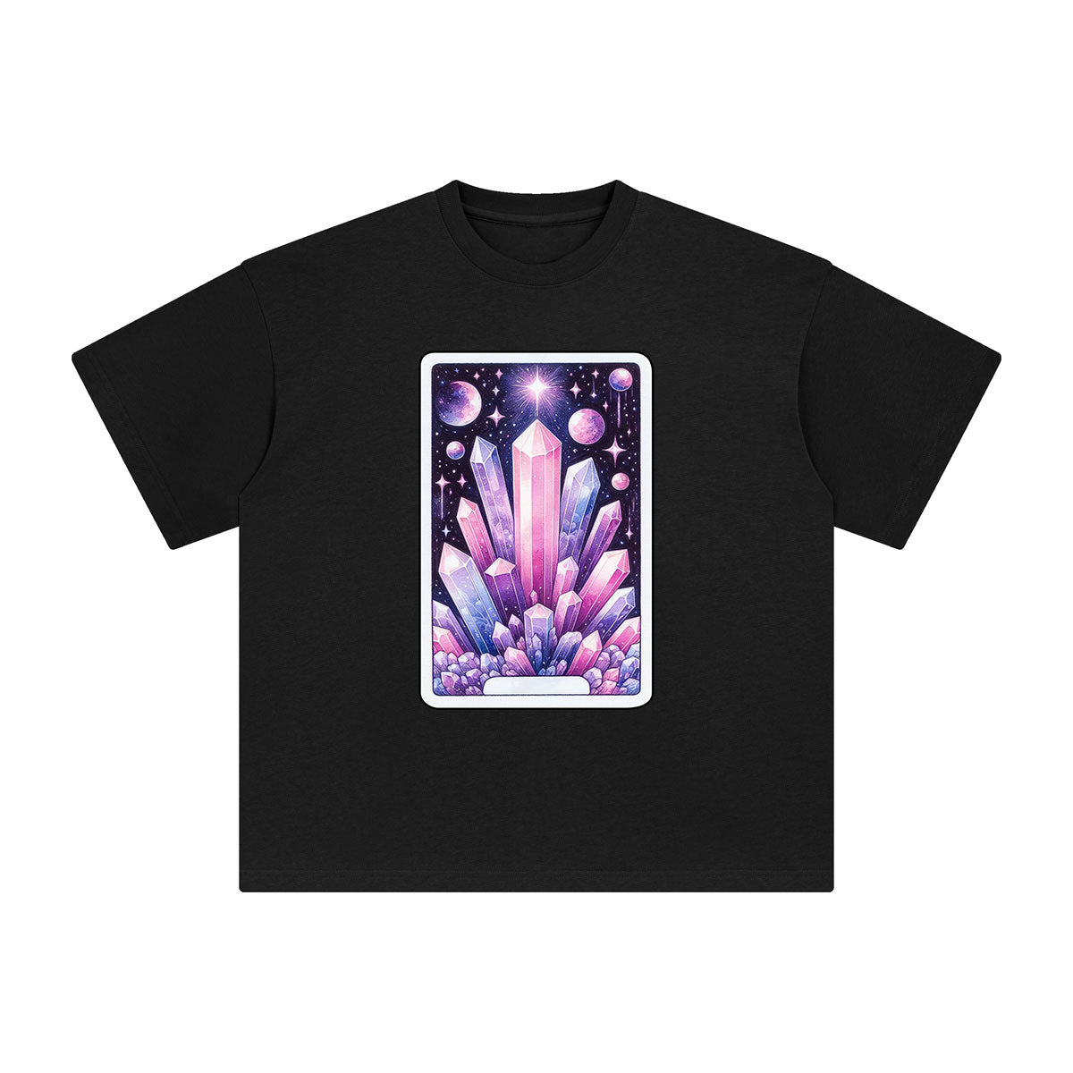 Crystals Graphic Tee-INNBLAC Fashion Apparel