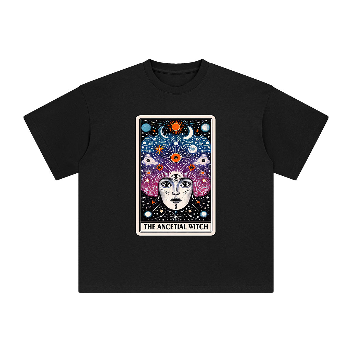The Ancetial Witch Graphic Tee-INNBLAC Fashion Apparel