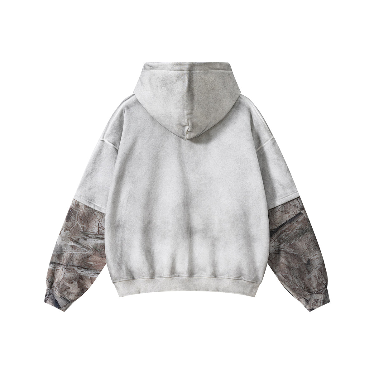Branch Camo Sleeve Spray-Dyed Fleece Hoodie