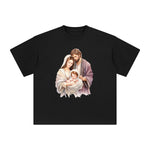 Christmas Nativity Scene Graphic Tee-INNBLAC Fashion Apparel