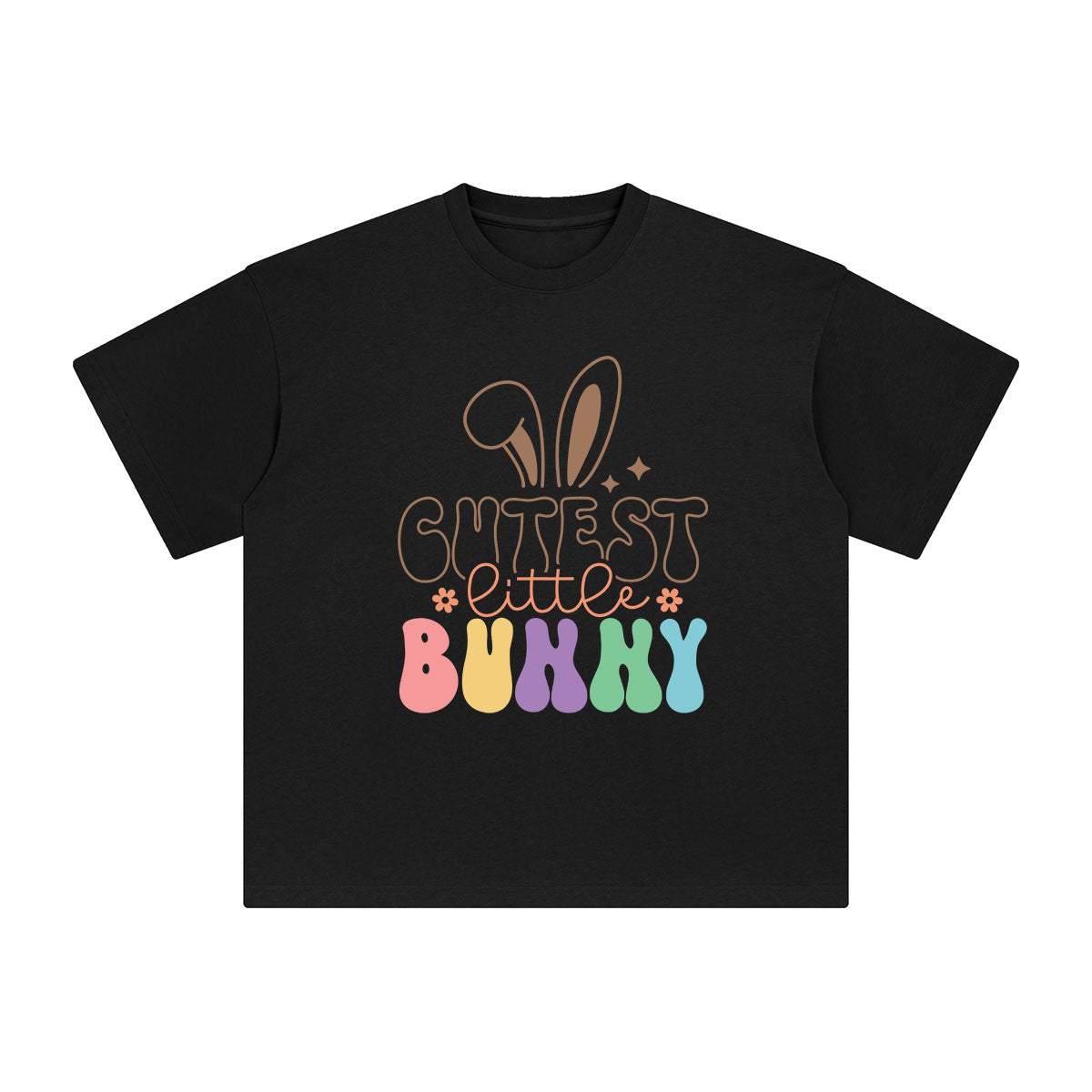 Cutest Little Bunny Graphic Tee-INNBLAC Fashion Apparel