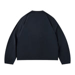 Curved Sleeve Modal French Terry Long Sleeve Tee