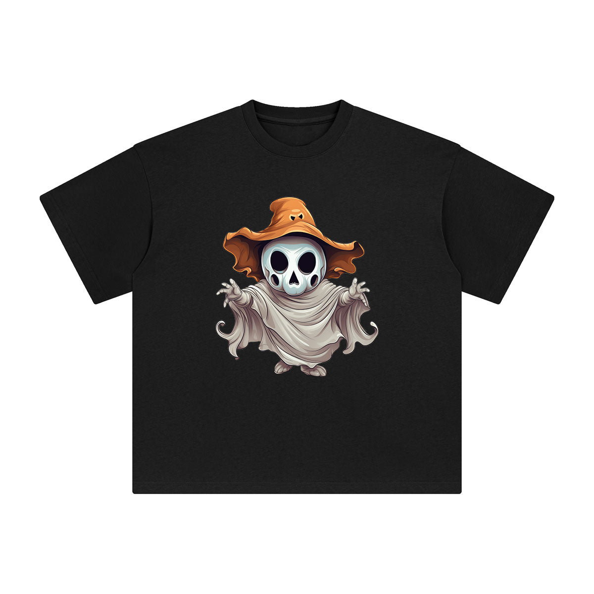 Ghost Graphic Tee-INNBLAC Fashion Apparel