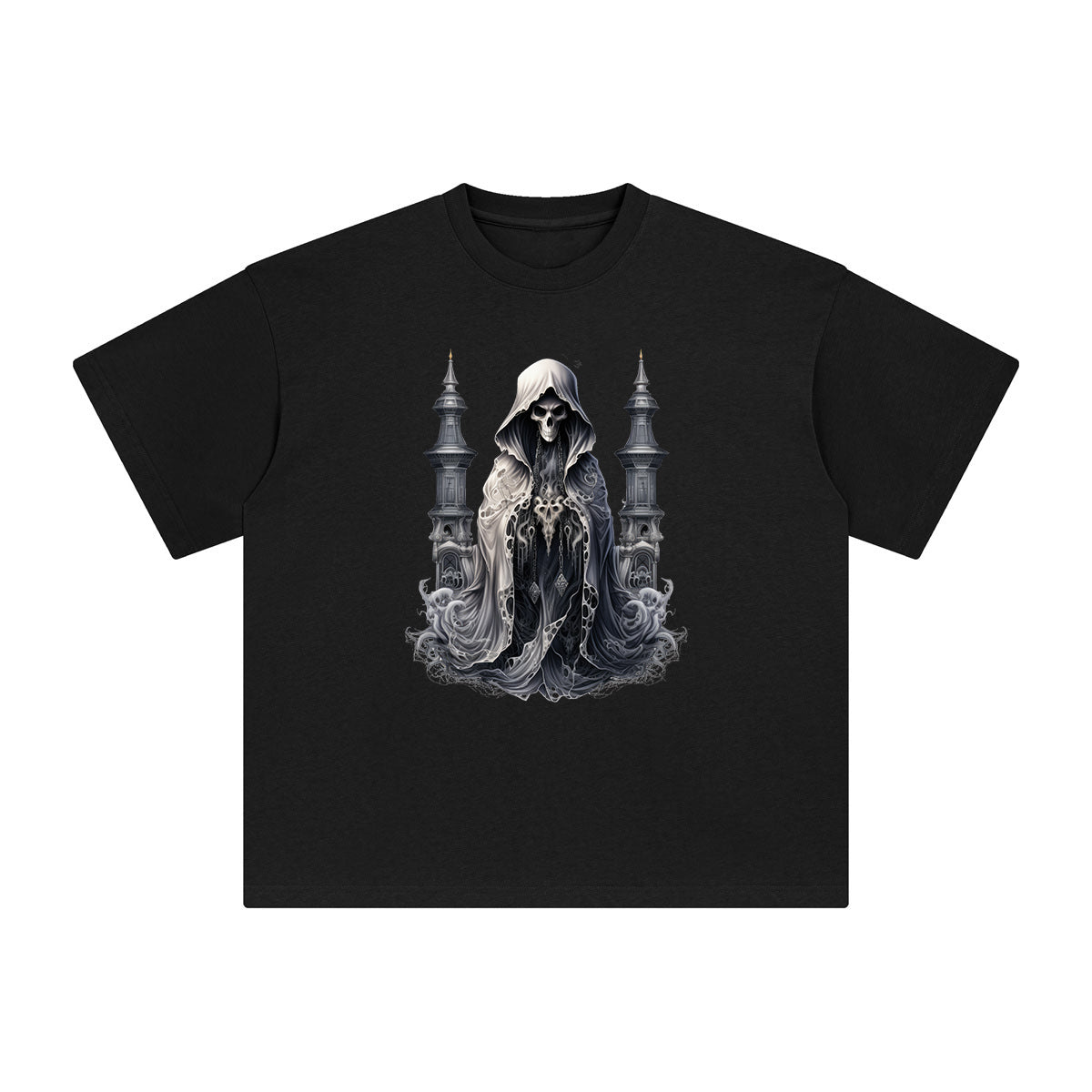 Ghost Graphic Tee-INNBLAC Fashion Apparel