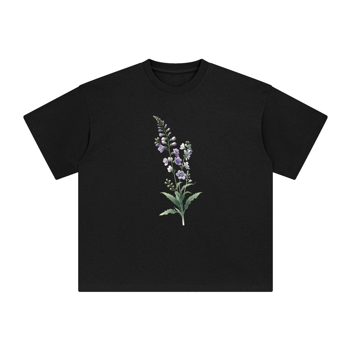 Larkspur Graphic Tee-INNBLAC Fashion Apparel