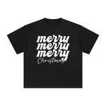 Merry Christmas Graphic Tee-INNBLAC Fashion Apparel