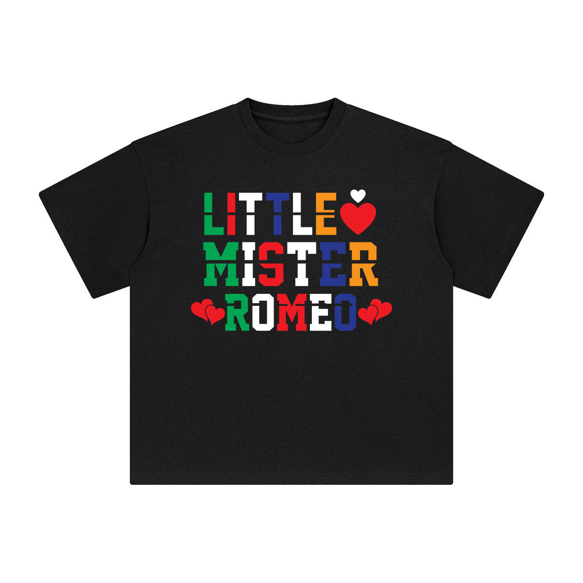 Little Mister Romeo Graphic Tee-INNBLAC Fashion Apparel