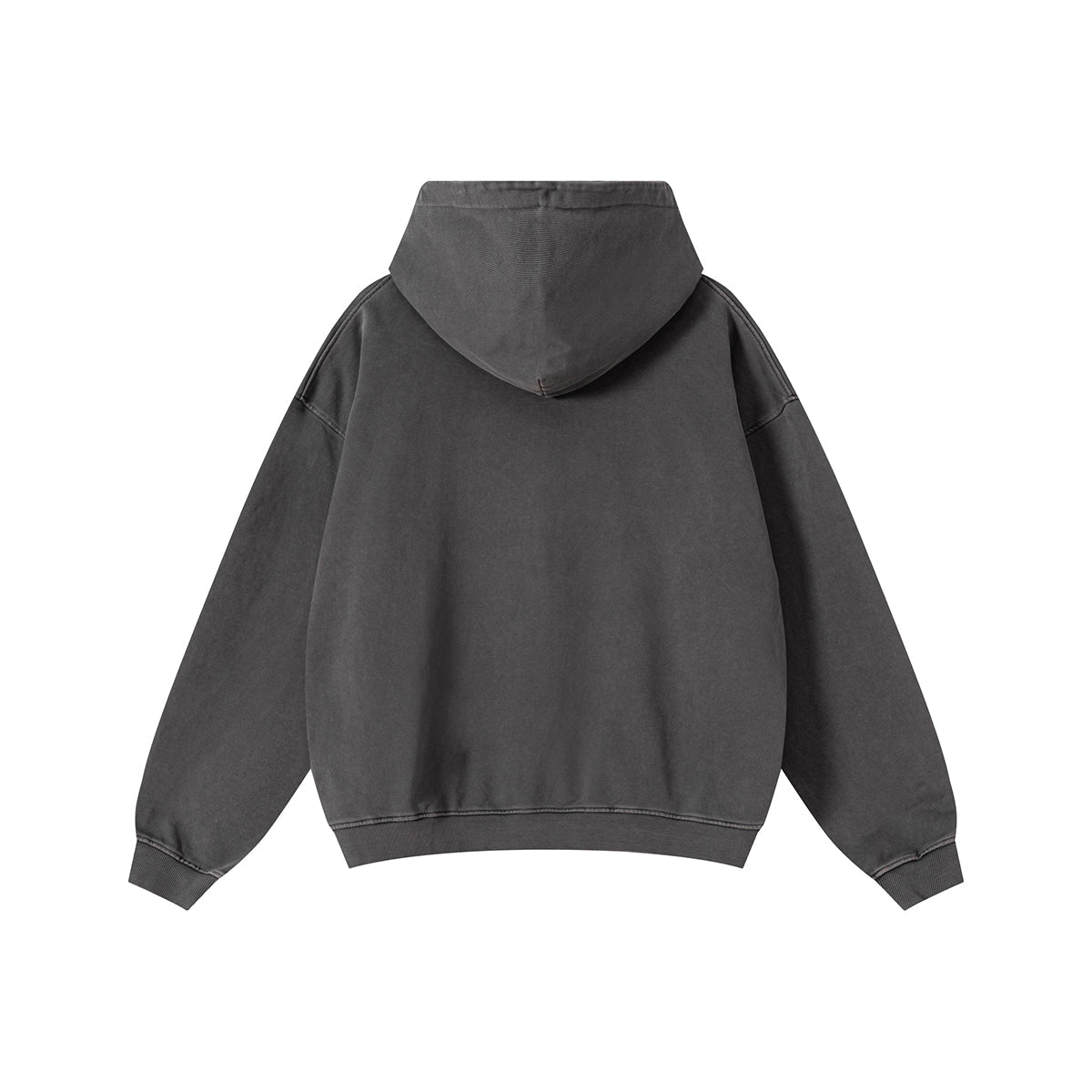 Heavyweight Washed Cotton Kangaroo Pocket Hoodie