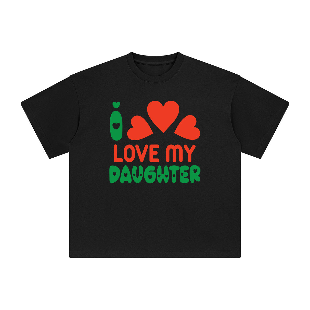 l Love My Daughter Graphic Tee-INNBLAC Fashion Apparel