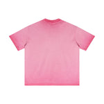 Heavyweight Wash Distressed Baggy Tee 8.25oz-INNBLAC Fashion Apparel